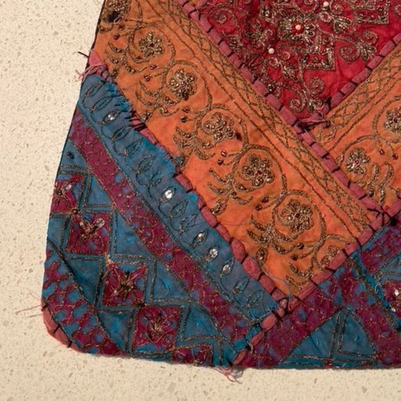 ANTIQUE Tibetan Tote/Vintage - Picture 3 of 6